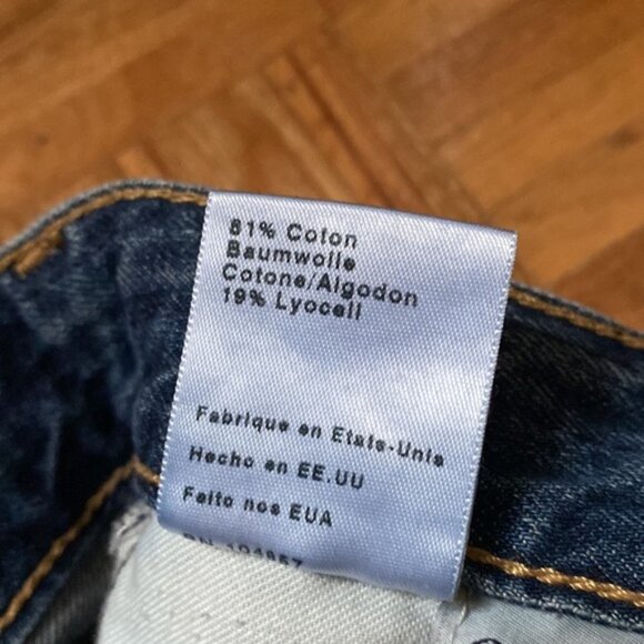 AG ADRIANO GOLDSCHMIED The Nikki Crop Relaxed Skinny distressed jeans - Picture 13 of 15